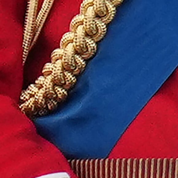 Le prince Louis - Les membres de la famille royale britannique au balcon du Palais de Buckingham lors de la parade militaire "Trooping the Colour" à Londres le 15 juin 2024 © Julien Burton / Bestimage 