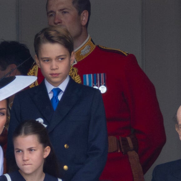 Kate Middleton, prince Louis, prince George, princesse Charlotte - Trooping the Colour, Londres, 15 juin 2023.