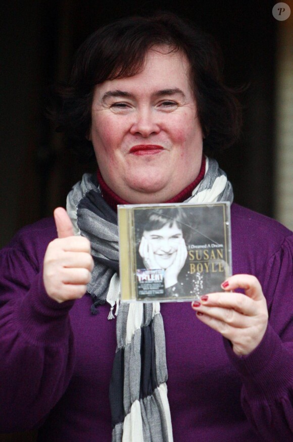 Suite au carton de son premier album, Susan Boyle devrait empocher un pactole de 4,5 millions d'euros, en avril prochain.