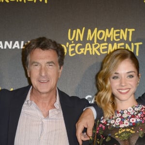 Lola Le Lann, François Cluzet, Alice Isaaz et Vincent Cassel - Avant-première du film "Un moment d'égarement" au Gaumont Opéra (côté Capucines) à Paris, le 17 juin 2015.