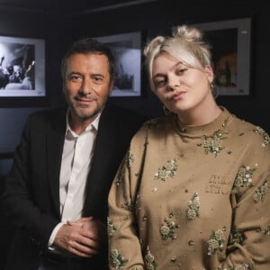 Exclusif - Bernard Montiel, Louane Emera - Enregistrement de l'émission "OlympiaScope", présentée par B.Montiel et diffusée le 21 juin sur Olympia TV, une chaîne du groupe Canal+ et en replay sur myCANAL.  © Jack Tribeca / Bestimage