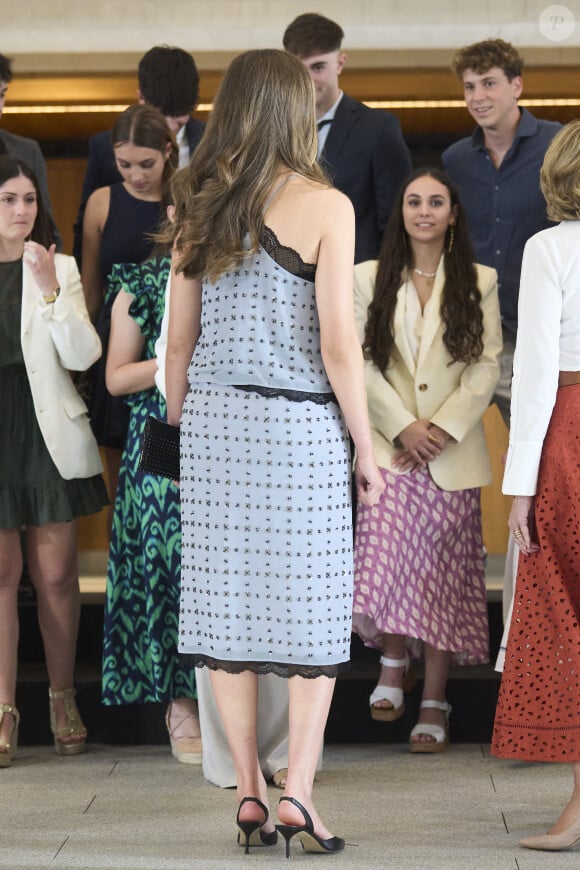 La princesse Leonor d'Espagne - La famille Royale d'Espagne célèbre les dix ans de règne de Felipe VI à Madrid le 19 juin 2024. © Jack Abuin/ZUMA Press Wire / Bestimage 