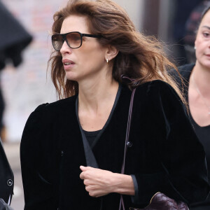 Maïwenn Le Besco - Arrivées des célébrités aux obsèques de Jane Birkin en l'église Saint-Roch à Paris. Le 24 juillet 2023 © Jacovides-KD Niko / Bestimage 