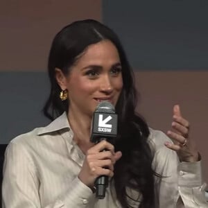 Meghan Markle, duchesse de Sussex, lors du SXSW 2024 Live Keynote speech, le 9 mars 2024