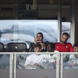 Georgina Rodriguez dans les tribunes du match Turquie Vs Portugal (0-3) à l'Euro 2024 de football à Dortmund le 22 juin 2024