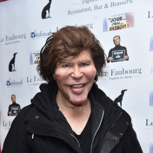 Exclusif - Grichka Bogdanoff (Bogdanov) - Générale de la pièce de théâtre "Un Jour J'irai à Détroit !" au théâtre du Gymnase Marie Bell à Paris, France, le 20 janvier 2020. © Giancarlo Gorassini/Bestimage