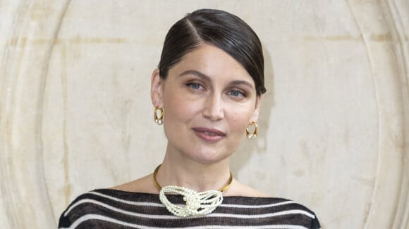 PHOTOS Laetitia Casta mise sur une subtile transparence, Beatrice Borromeo flamboyante et satinée : l'élégance à son paroxysme pour Dior