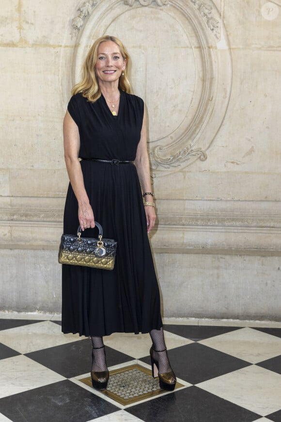 Lucie de La Falaise au photocall du défilé de mode Christian Dior Haute-Couture automne-hiver 2024/2025 lors de la Fashion Week de Paris, France, le 24 juin 2024. © Olivier Borde/Bestimage  Celebs attends the Christian Dior Haute Couture Fall/Winter 2024-2025 show as part of Paris Fashion Week on June 24, 2024 in Paris, France.