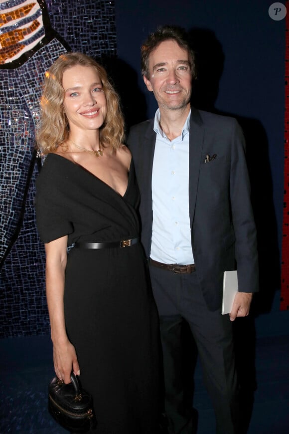 Natalia Vodianova et Antoine Arnault au Front Row du défilé de mode Christian Dior Haute-Couture automne-hiver 2024/2025 lors de la Fashion Week de Paris, France, le 24 juin 2024. © Bertrand Rindoff/Bestimage