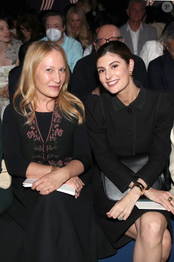 Diana Picasso et Maria de la Orden au Front Row du défilé de mode Christian Dior Haute-Couture automne-hiver 2024/2025 lors de la Fashion Week de Paris, France, le 24 juin 2024. © Bertrand Rindoff/Bestimage