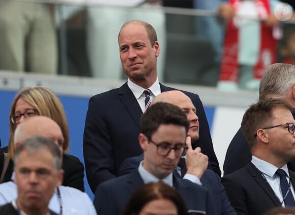 Le prince William avait des invités très spéciaux au Royal Ascot.
Le prince William de Galles lors du match de football de l'Euro 2024 "Angleterre vs Danemark (1-1)" à Francfort. © Crystal Pix / Goff / Bestimage