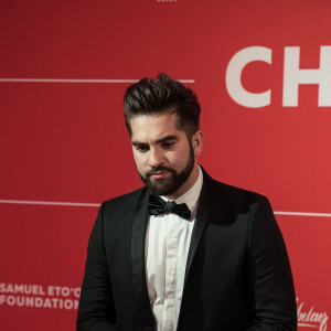 Semi-exclusif - Kendji Girac - Dîner de charité pour la fondation Samuel Eto'o au Petit Palais à Paris, France, le 5 avril 2018. © Tiziano da Silva/Bestimage