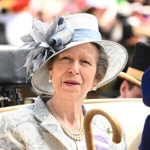 Après avoir été blessée à la tête et hospitalisée pour une commotion cérébrale
La princesse Anne à Royal Ascot le 20 juin 2024.