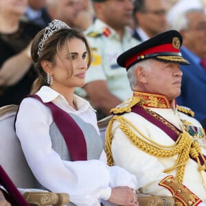 Le roi Abdalllah II, la reine Rania, le Prince Hussein et Rajwa de Jordanie, le 9 juin 2024.