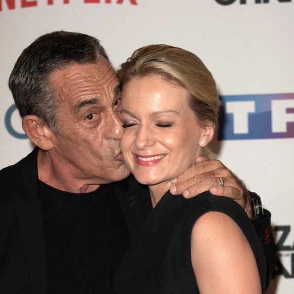 La journaliste est mariée avec Thierry Ardisson...Thierry Ardisson et Audrey Crespo-Mara assistent au photocall Le Bazar De La Charite au Grand Rex le 30 septembre 2019 à Paris, France. Photo par David Niviere/ABACAPRESS.COM