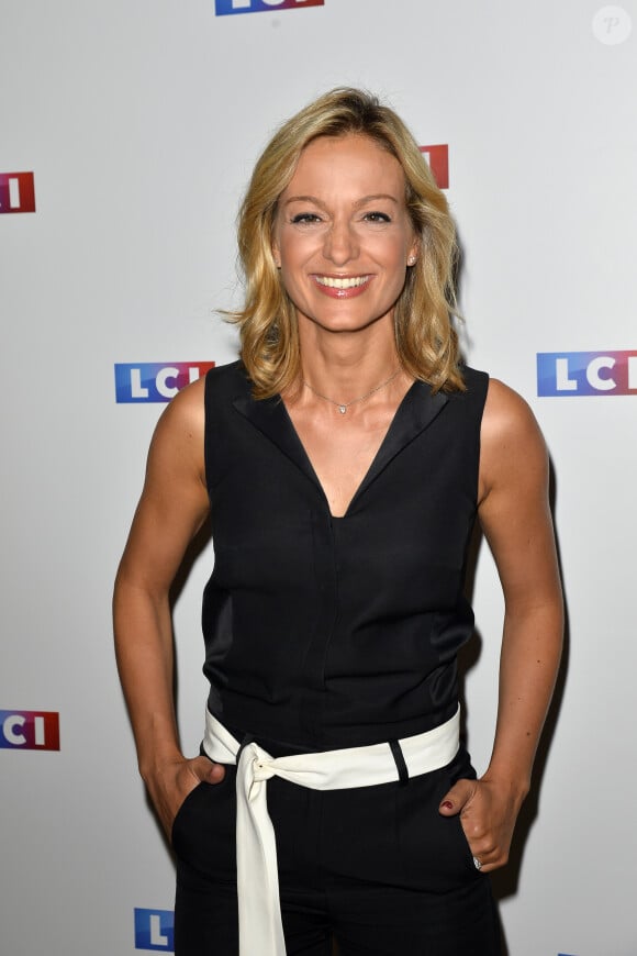 Audrey Crespo-Mara lors du photocall de la conférence de rentrée de la chaine LCI à Boulogne Billancourt le 30 août 2017. © Coadic Guirec / Bestimage