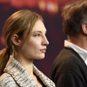 Julia Roy et Benoît Jacquot - Conférence de presse du film "Eva" lors du 68ème festival du film de Berlin, La Berlinale, le 17 février 2018. © Future-Image via Zuma Press / Bestimage 