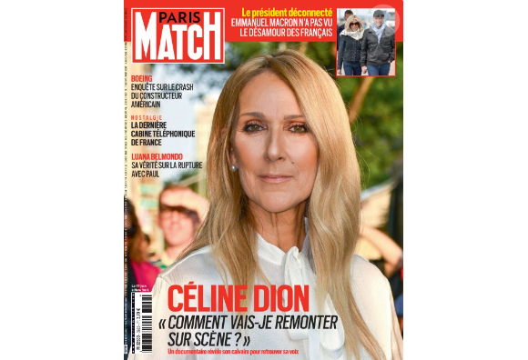 Couverture "Paris Match" du jeudi 4 juillet 2024