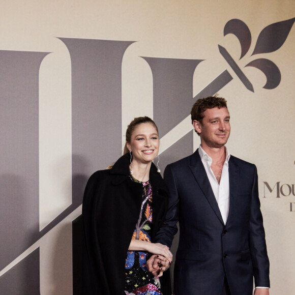 Exclusif - Beatrice Borromeo et Pierre Casiraghi - Photocall de l'avant-première du film "Les Trois Mousquetaires : D'Artagnan" aux Invalides à Paris le 21 mars 2023. © Moreau / Jacovides / Guirec / Bestimage 