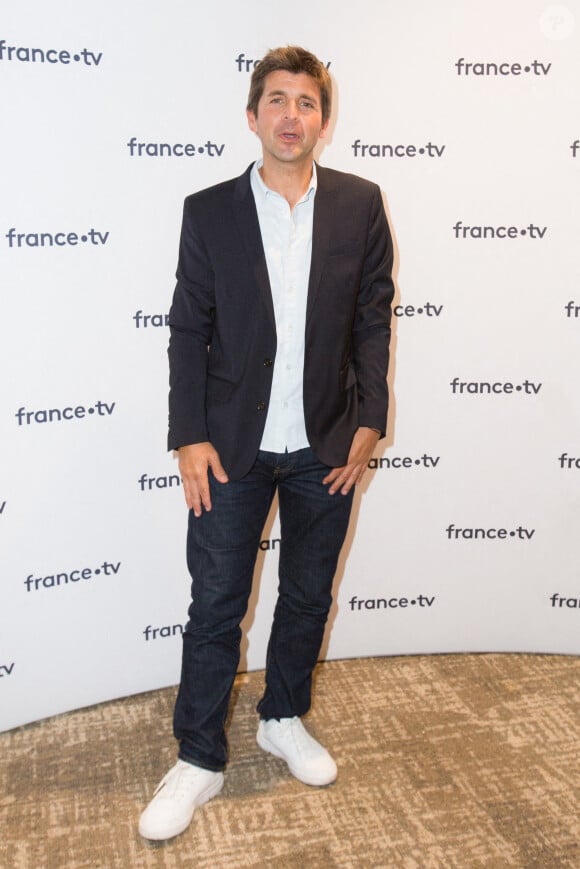 
Thomas Sotto lors de la conférence de presse de France Television Press Conference au Pavillon Gabriel à Paris, France le 24 août 2021.
Photo by Nasser Berzane/ABACAPRESS.COM