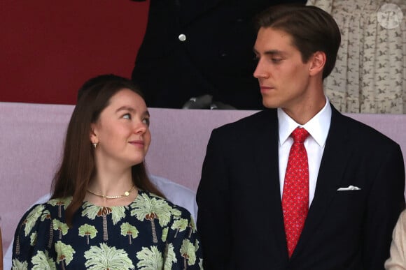 Une soirée passée en compagnie de son chéri Ben-Sylvester Strautmann
Alexandra de Hanovre et son compagnon Ben-Sylvester Strautmann - Jumping international Monte Carlo, Longines Global Champions Tour à Monaco le 6 juillet 2024. © Claudia Albuquerque/Bestimage 