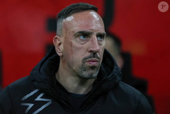 Franck Ribery, coach adjoint de la US Salernitana 1919 lors du match de football Serie A 2022/23 opposant l'AC Milan à l'US Salernitana 1919 au stade San Siro à Milan, Italie, le 13 mars 2023. le match s'est terminé par un match nul 1-1. © Fabrizio Carabelli/LPS/Zuma Press/Bestimage 