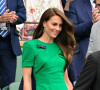 Finalement, elle sera bien présente comme l'a confirmé le palais de Kensington
Kate Middleton, princesse de Galles, à Wimbledon en 2023 - Angleterre - Finale simple Messieurs- Victoire de Carlos Alcaraz Espagne contre Novak Djokovic Serbie