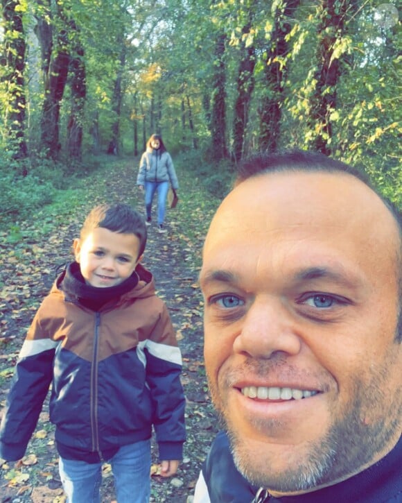 Anthony Laborde accompagné de sa jolie petite tribu !
