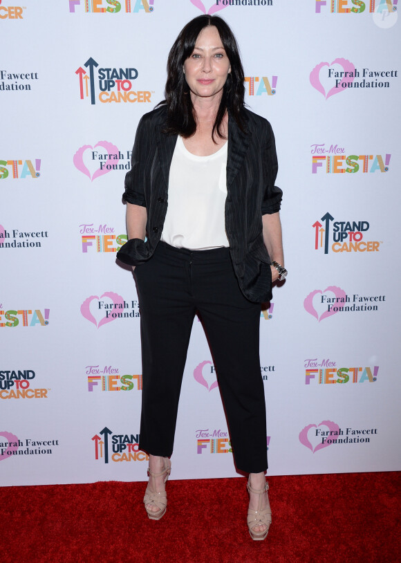 Shannen Doherty au photocall du gala caritatif "Farrah Fawcett Foundation" au Wallis Annenberg Center for the Performing Arts à Los Angeles, le 6 septembre 2019. 
