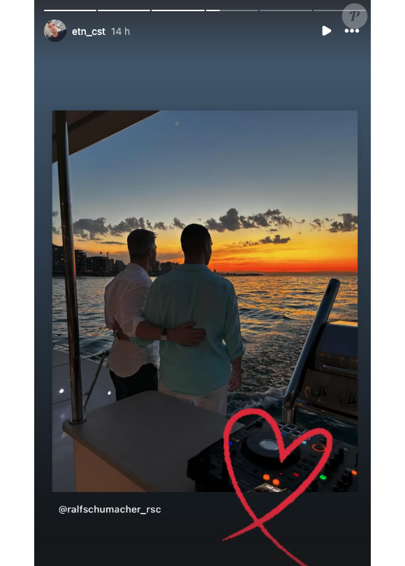Le frère de Michael Schumacher l'a annoncé sur Instagram

Ralf Schumacher et son compagnon, Étienne.