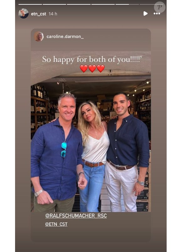 Désormais en couple avec un Français, Ralf Schumacher a fait son coming out et semble très heureux avec Étienne.

Ralf Schumacher et son compagnon, Étienne.