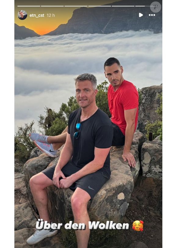 Il se prénomme Étienne et partage sa vie entre la Côte d'Azur et la ville du Cap, en Afrique du Sud

Ralf Schumacher et son compagnon, Étienne.
