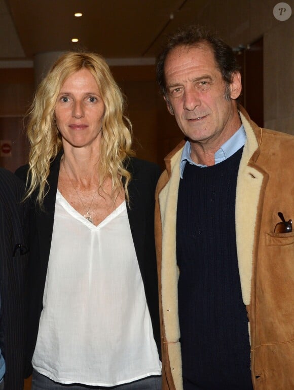 Avec qui il a vécu une belle histoire
Sandrine Kiberlain et Vincent Lindon - Présentation de la rétrospective de Vincent Lindon à la cinémathèque française à Paris, le 5 juin 2017. © Veeren/Bestimage