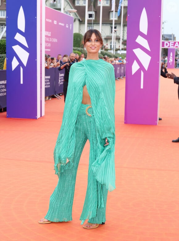 Malika Ménard (Miss France 2010) - Arrivées à la projection de "May December" lors de la 49ème édition du festival du film américain de Deauville le 8 septembre 2023. © Denis Guignebourg / Bestimage