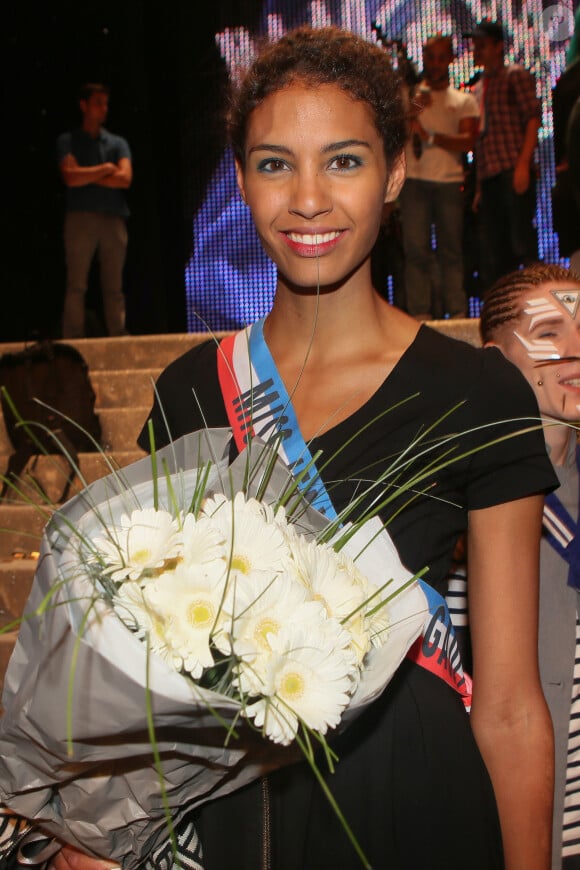 Chloé Mortaud - Arrivées au dernier défilé de mode "Jean-Paul Gaultier", collection prêt-à-porter printemps-été 2015, au Grand Rex à Paris. Le 27 septembre 2014