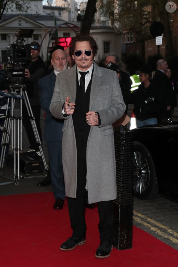 Johnny Depp vient de dévoiler une série de peintures qu'il a réalisées
Johnny Depp à Londres