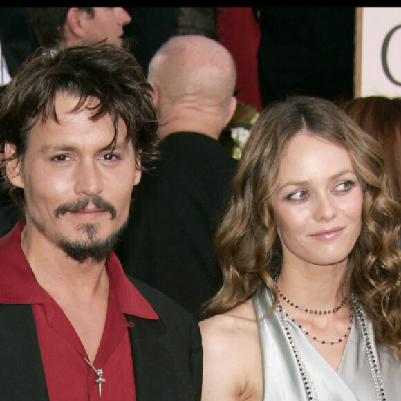 Johnny Depp et Vanessa Paradis en 2006