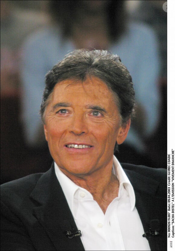 Sacha Distel dans Vivement Dimanche.