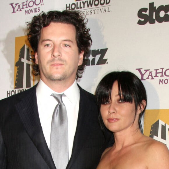 Shannen Doherty et Kurt Iswarienko lors du 13ème Hollywood Film Festival Awards au Beverly Hilton Hotel à Beverly Hills, le 26 octobre 1009
