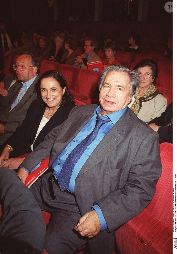 Archives - ​​Michel Galabru et sa femme, Claude Etevenon.