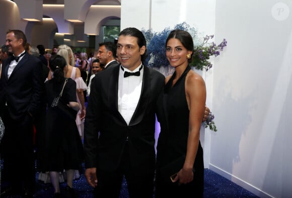 Taig Khris et Tatiana Silva - 75ème édition du Gala de la Croix Rouge monégasque au Sporting Monte-Carlo à Monaco le vendredi 19 juillet 2024. © Jean-François Ottonello / Nice-Matin / Bestimage 