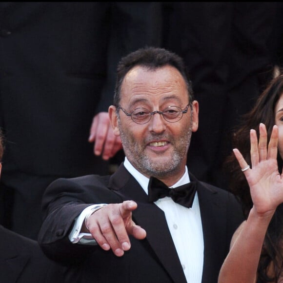 Ron Howard, Jean Reno et Zofia Borucka - cérémonie d'ouverture du 59ème Festival International du Film de Cannes 2006 montée des marches du film "Da Vinci Code" 