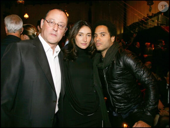 Jean Reno et sa femme Zofia Reno Borucka, Lenny Kravitz - soirée IWC Schaffhausen "The Crossing" au Palexpo de Genève dans le cadre du Salon International de l'Horlogerie