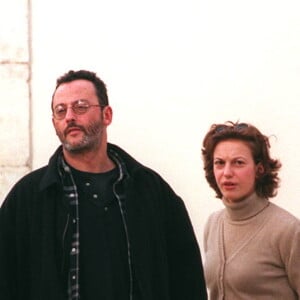 Jean Reno, et Nathalie Diskiewicz en 1995.