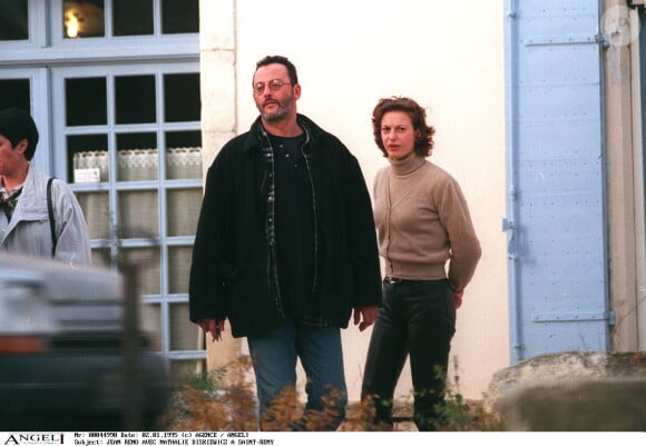 Jean Reno, et Nathalie Diskiewicz en 1995.