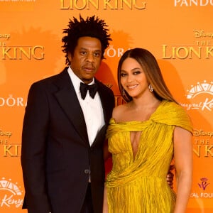 Pour leur petit dernier, Jean et Zofia ont choisi un parrain extraordinaire...
Jay-z et Beyonce assistant à la première européenne du Roi Lion de Disney qui s'est tenue à Leicester Square, Londres, Royaume-Uni, le 14 juillet 2019. Photo par Ian West/PA Photos/ABACAPRESS.COM