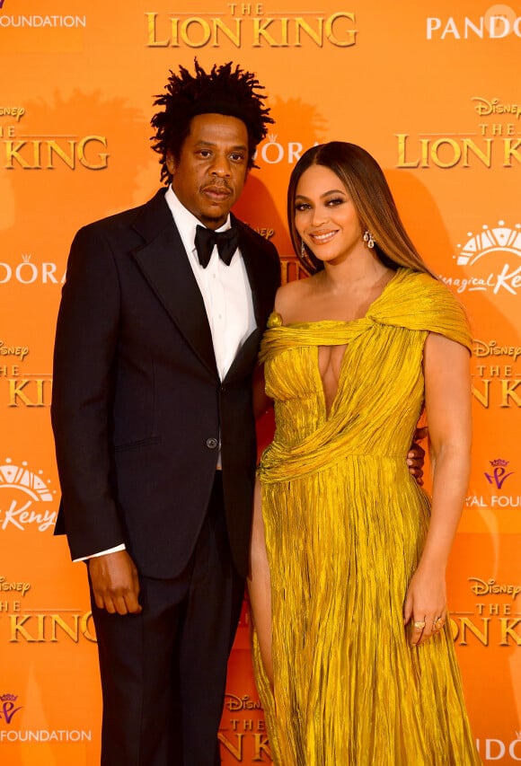 Pour leur petit dernier, Jean et Zofia ont choisi un parrain extraordinaire...
Jay-z et Beyonce assistant à la première européenne du Roi Lion de Disney qui s'est tenue à Leicester Square, Londres, Royaume-Uni, le 14 juillet 2019. Photo par Ian West/PA Photos/ABACAPRESS.COM