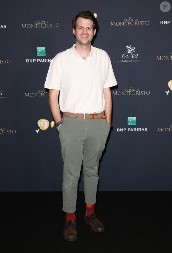 Exclusif - Alessandro Belmondo lors de l'avant-première du film "Le Comte de Monte-Cristo" au Grand Rex à Paris le 20 juin 2024. © Coadic Guirec / Olivier Borde / Bestimage 