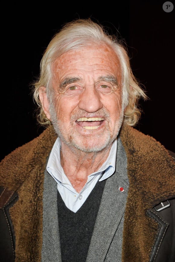 Jean-Paul Belmondo à la générale du spectacle de "Michel Leeb - 40 ans !" au Casino de Paris le 14 décembre 2017. © Coadic Guirec/Bestimage