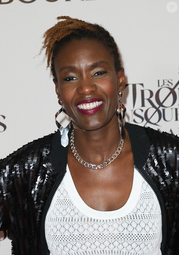 Rokhaya Diallo - Première du film "Les Trois Mousquetaires: Milady" au Grand Rex à Paris le 10 décembre 2023. © Coadic Guirec-Dominique Jacovides /Bestimage 